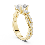 Ladies Ring DDLR-1037@7 - Yellow Gold - Image