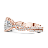 Ladies Ring DDLR-1038@7 - Rose Gold - Image