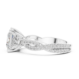 Ladies Ring DDLR-1038@7 - White Gold - Image