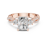 Ladies Ring DDLR-1039@7 - Rose Gold - Image