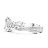 Ladies Ring DDLR-1039@7 - White Gold - Image