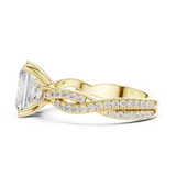 Ladies Ring DDLR-1039@7 - Yellow Gold - Image