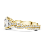 Ladies Ring DDLR-1040@7 - Yellow Gold - Image