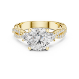 Ladies Ring DDLR-1040@7 - Yellow Gold - Image