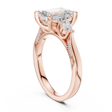 Ladies Ring DDLR-1041@7 - Rose Gold - Image
