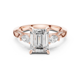 Ladies Ring DDLR-1041@7 - Rose Gold - Image