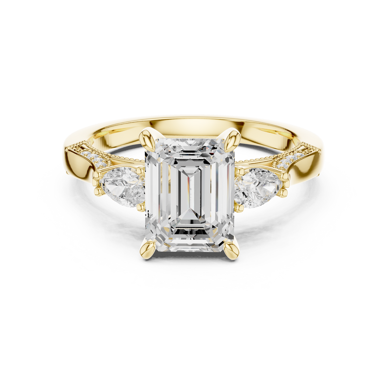 Ladies Ring DDLR-1041@7 - Yellow Gold - Image