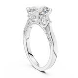 Ladies Ring DDLR-1042@7 - White Gold - Image