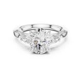 Ladies Ring DDLR-1042@7 - White Gold - Image