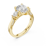 Ladies Ring DDLR-1043@7 - Yellow Gold - Image