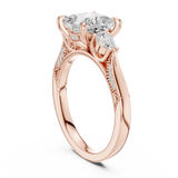 Ladies Ring DDLR-1044@7 - Rose Gold - Image