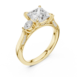 Ladies Ring DDLR-1044@7 - Yellow Gold - Image