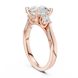 Ladies Ring DDLR-1045@7 - Rose Gold - Image