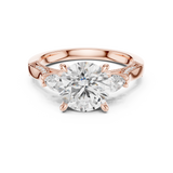 Ladies Ring DDLR-1045@7 - Rose Gold - Image