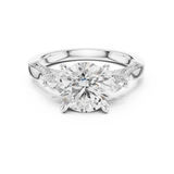 Ladies Ring DDLR-1045@7 - White Gold - Image
