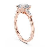 Ladies Ring DDLR-1046@7 - Rose Gold - Image