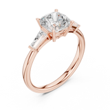 Ladies Ring DDLR-1046@7 - Rose Gold - Image