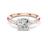 Ladies Ring DDLR-1046@7 - Rose Gold - Image