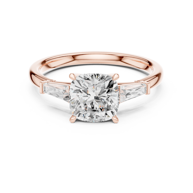 Ladies Ring DDLR-1046@7 - Rose Gold - Image