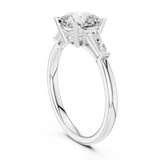 Ladies Ring DDLR-1046@7 - White Gold - Image