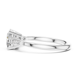 Ladies Ring DDLR-1046@7 - White Gold - Image
