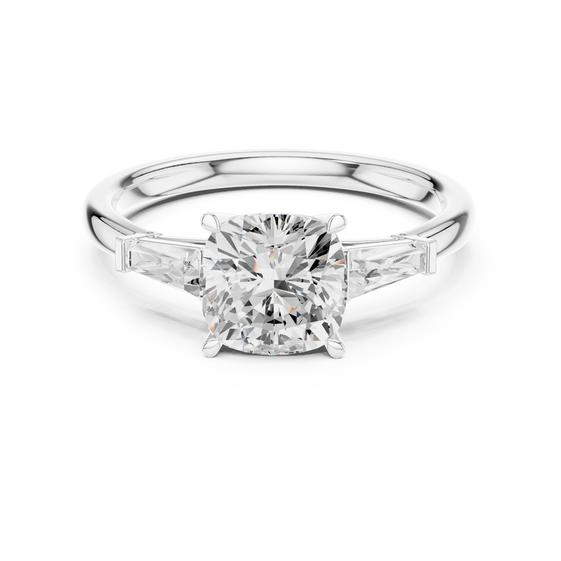 Ladies Ring DDLR-1046@7 - White Gold - Image