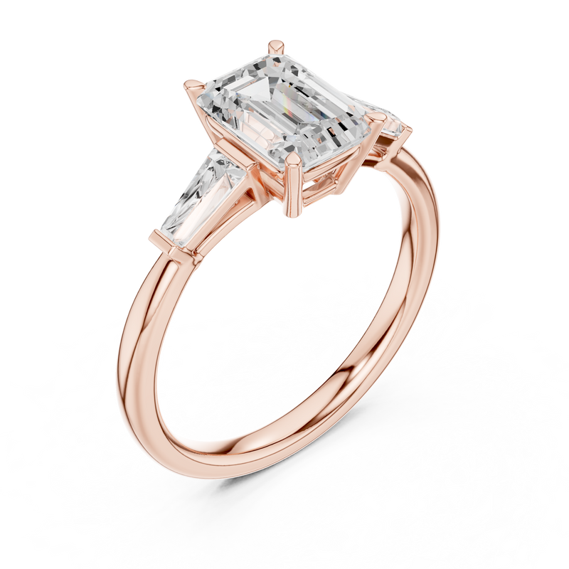 Ladies Ring DDLR-1047@7 - Rose Gold - Image