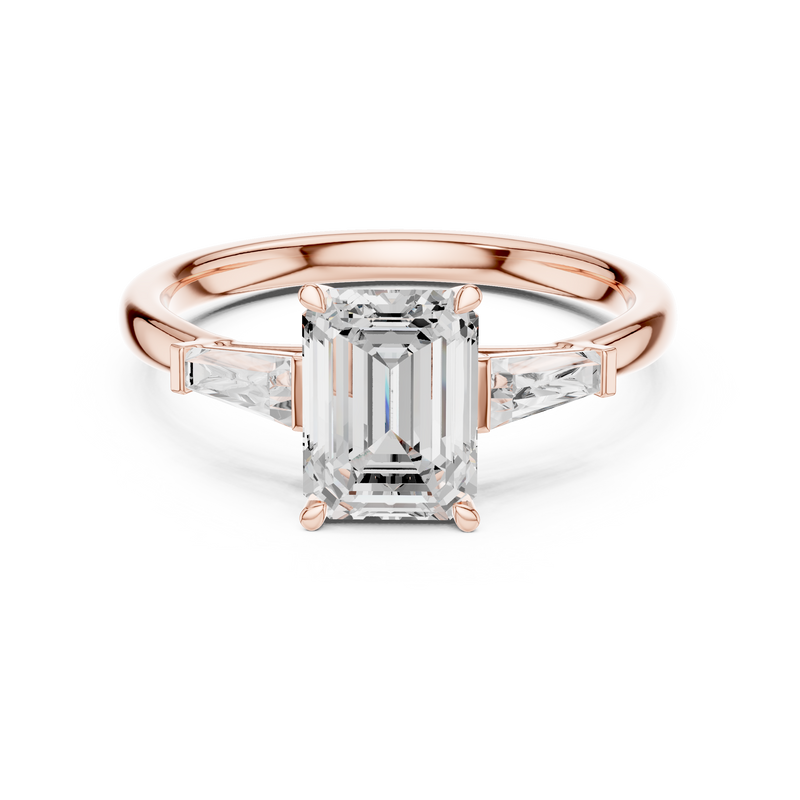Ladies Ring DDLR-1047@7 - Rose Gold - Image