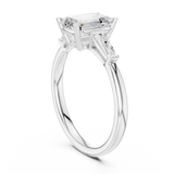 Ladies Ring DDLR-1047@7 - White Gold - Image