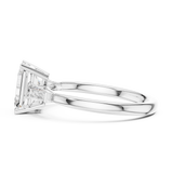 Ladies Ring DDLR-1047@7 - White Gold - Image