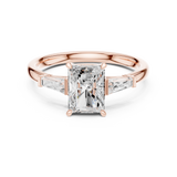 Ladies Ring DDLR-1048@7 - Rose Gold - Image