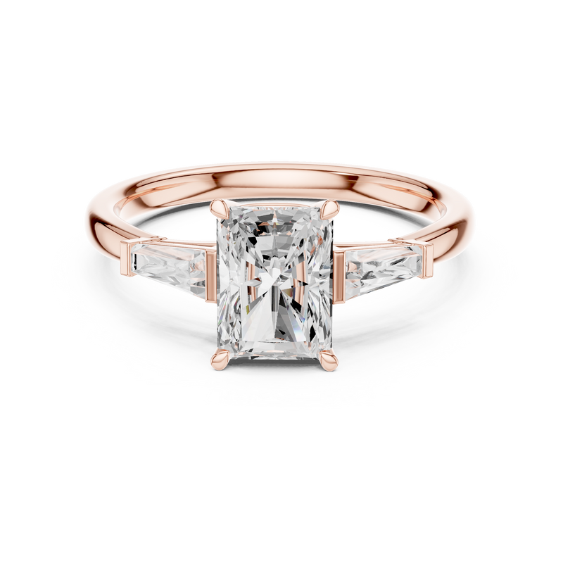 Ladies Ring DDLR-1048@7 - Rose Gold - Image