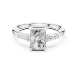 Ladies Ring DDLR-1048@7 - White Gold - Image