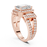 Ladies Ring DDLR-1050@7 - Rose Gold - Image