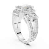 Ladies Ring DDLR-1050@7 - White Gold - Image