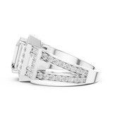 Ladies Ring DDLR-1050@7 - White Gold - Image