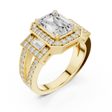 Ladies Ring DDLR-1050@7 - Yellow Gold - Image