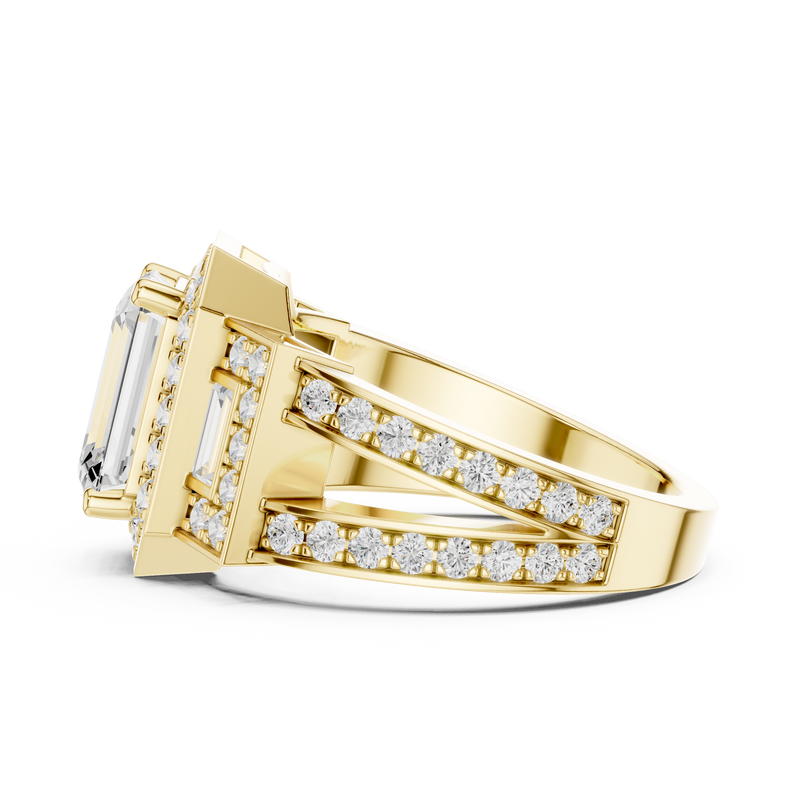 Ladies Ring DDLR-1050@7 - Yellow Gold - Image