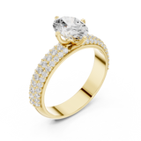 Ladies Ring DDLR-1051@7 - Yellow Gold - Image
