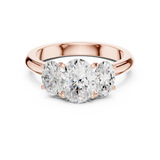 Ladies Ring DDLR-1053@7 - Rose Gold - Image