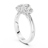 Ladies Ring DDLR-1053@7 - White Gold - Image