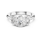 Ladies Ring DDLR-1053@7 - White Gold - Image