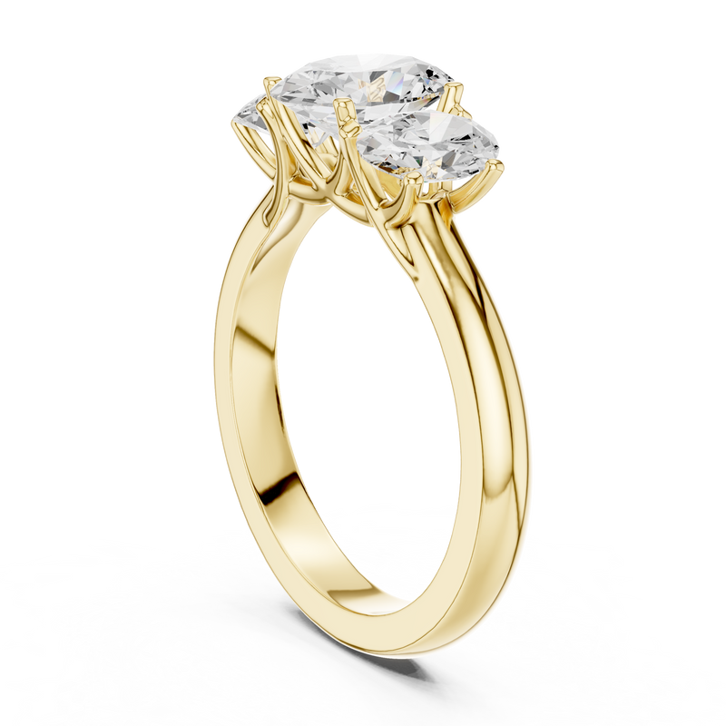 Ladies Ring DDLR-1053@7 - Yellow Gold - Image