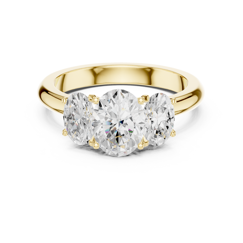 Ladies Ring DDLR-1053@7 - Yellow Gold - Image