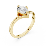 Ladies Ring DDLR-1055@7 - Yellow Gold - Image