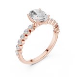 Ladies Ring DDLR-1058@7 - Rose Gold - Image