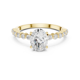 Ladies Ring DDLR-1058@7 - Yellow Gold - Image