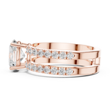 Ladies Ring DDLR-1060@7 - Rose Gold - Image
