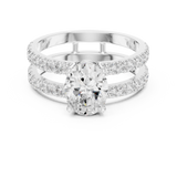 Ladies Ring DDLR-1060@7 - White Gold - Image