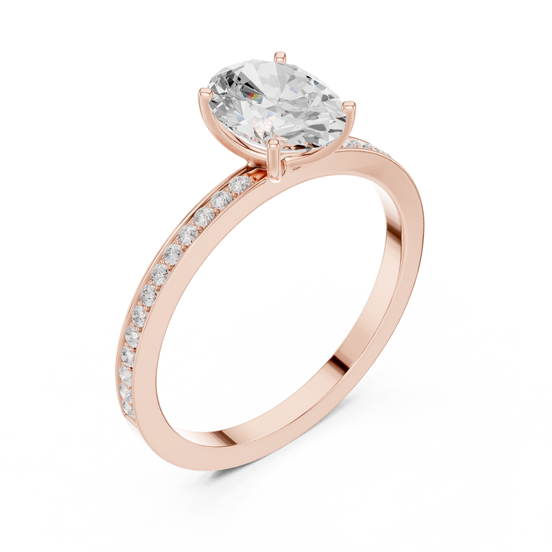 Mens Ring DDLR-1061@7 - Rose Gold - Image